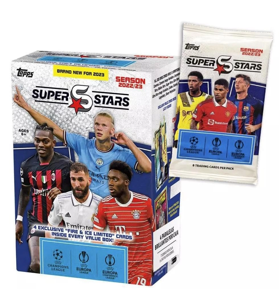 UEFA Champions League Superstars - 2023 Factory Sealed Blue