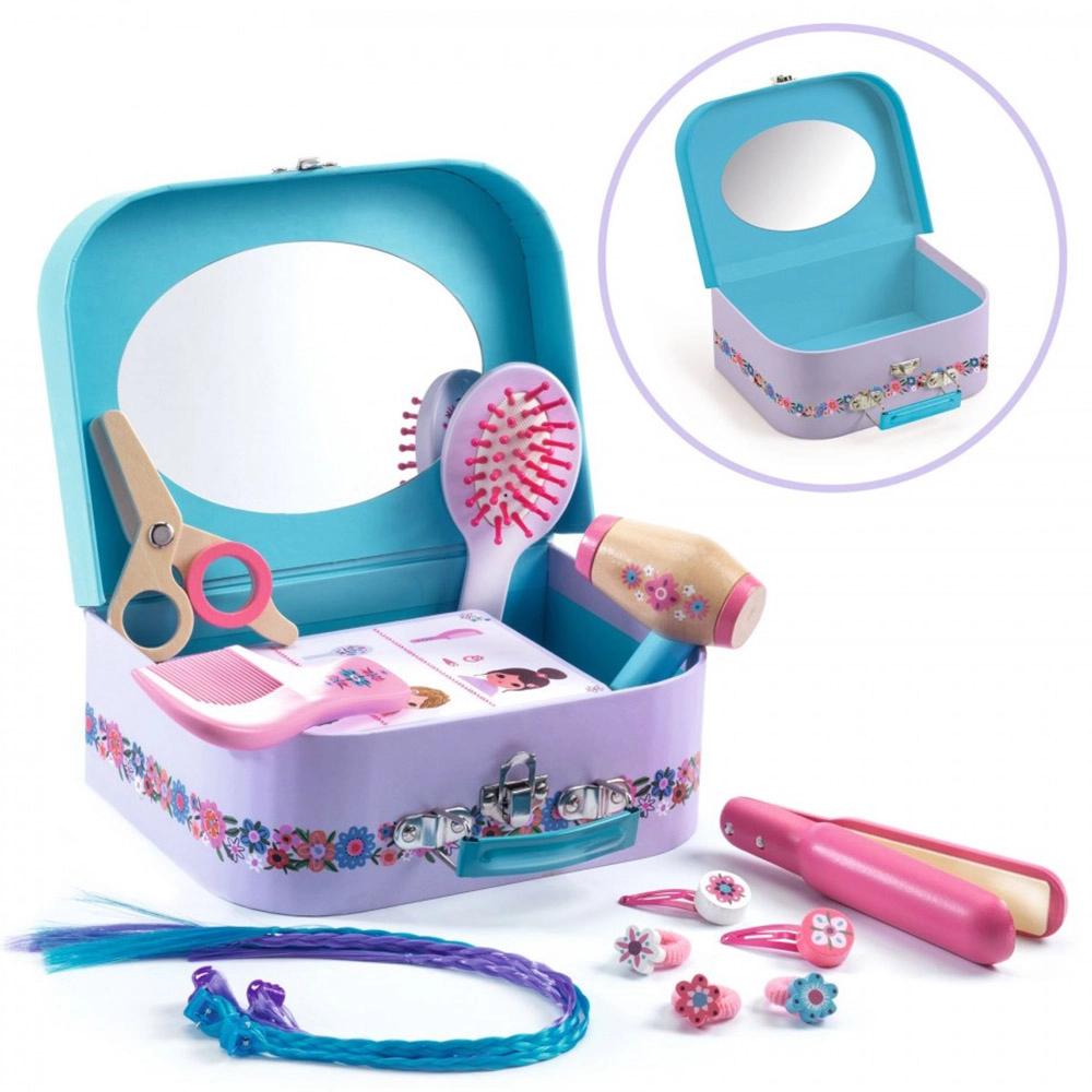 Lily Hairdressing Kit - Wooden (PTC-DJ06687)