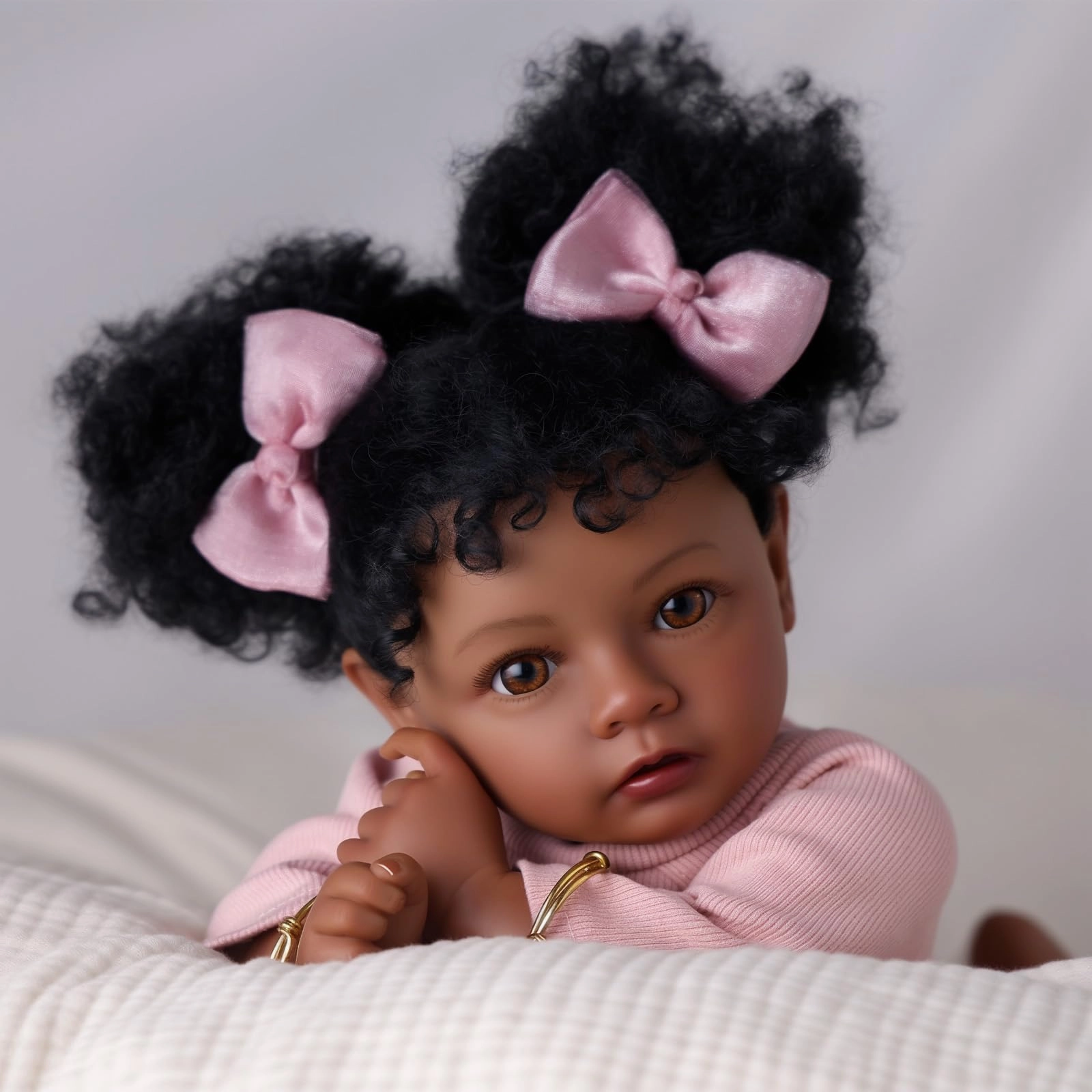 Reborn Baby Doll - 20 Inch Vinyl Drink & Pee Ages 3+