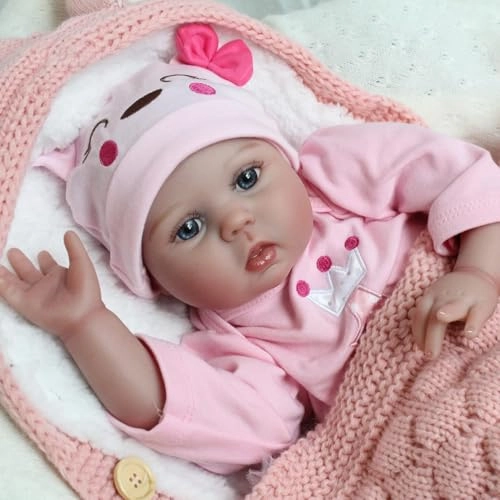 Little Lucy Reborn Baby Doll - 20 Inch Soft Body Girl Ages 3+