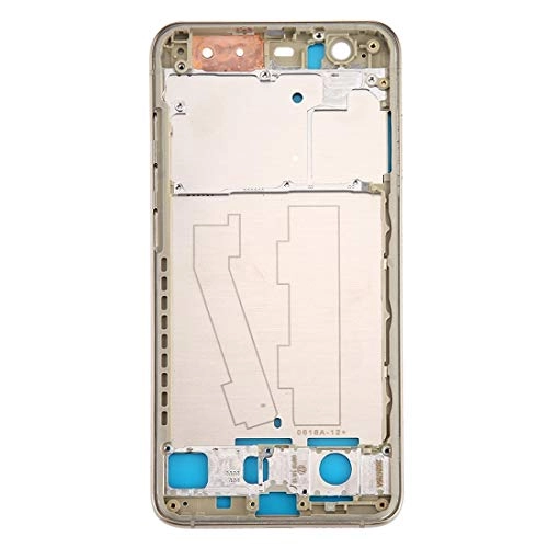 Mi 6 Front Housing LCD Frame Bezel Plate - Gold