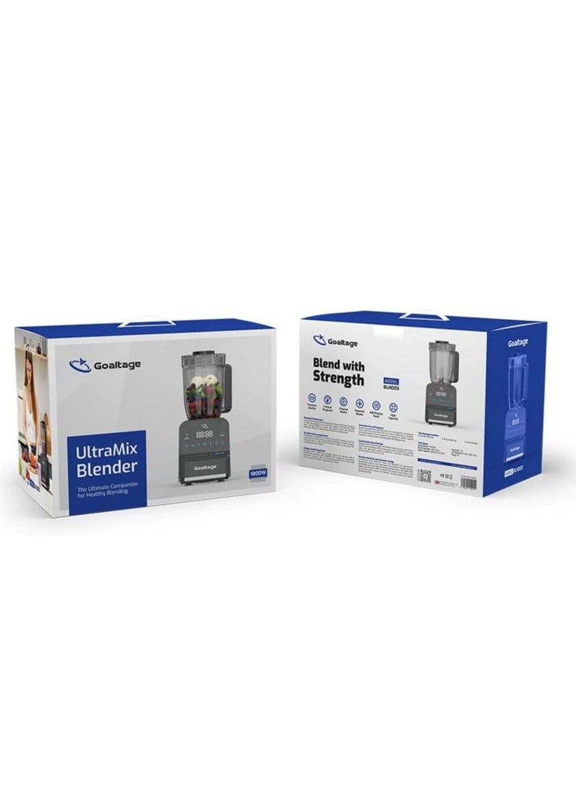 BLND03 UltraMix Blender - 9-Speed 7-Preset Programs Powerful Blades
