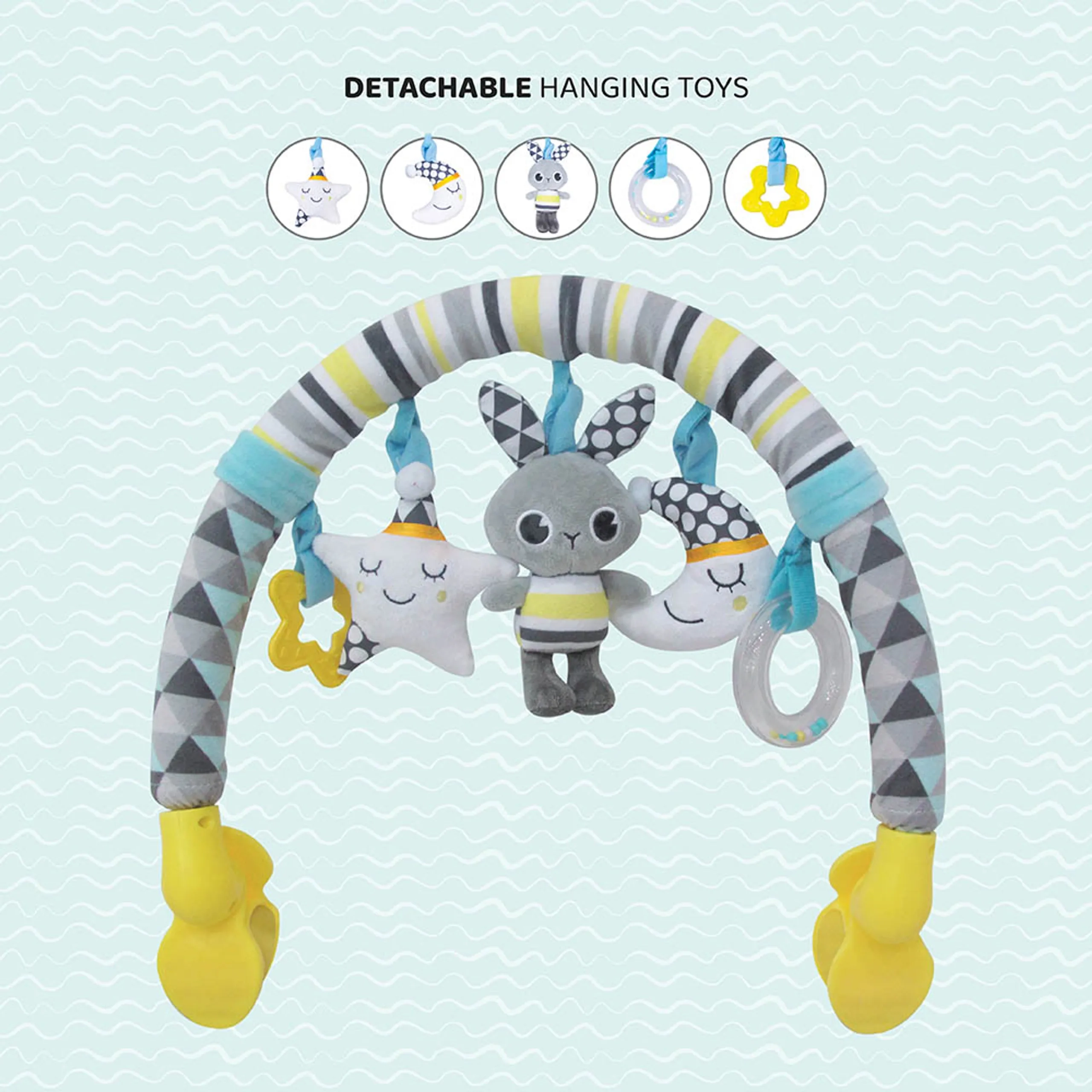 Good Night Activity Hanging Toy Bar - Suitable for 0 month & above