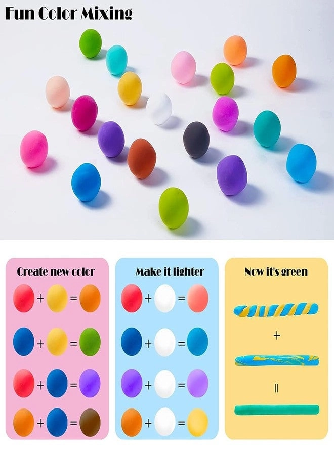 Air Dry Clay 12pcs.