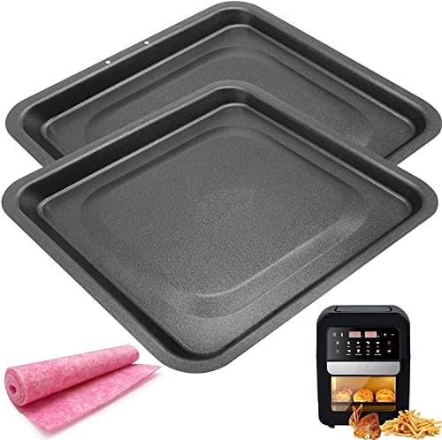 Air Fryer Replacement Drip Tray - Carbon Steel 2PCS