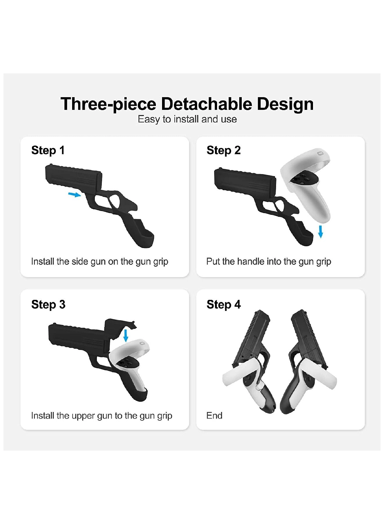 VR Game Gun - Oculus Quest 2