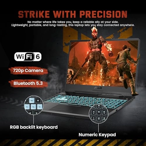 TUF Gaming A15 FA506NFR - 15.6'' Ryzen 7-7435HS 8GB DDR5 512GB SSD