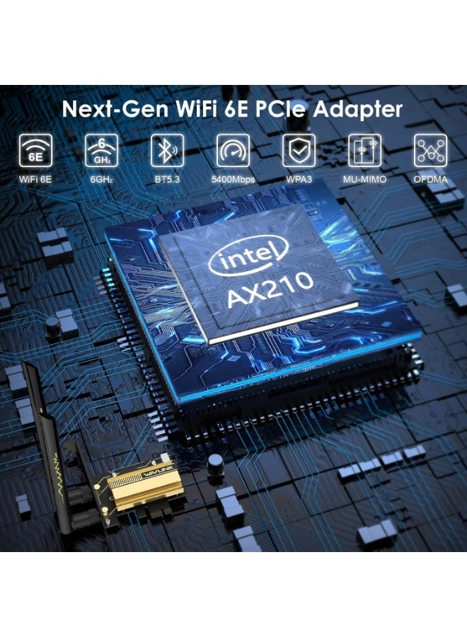 AX5400M - WiFi 6E PCIe Wireless