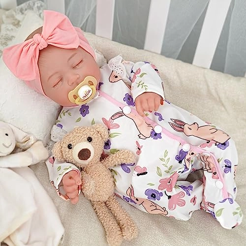Reborn Baby Doll - 17 Inch Vinyl+ Cloth Ages 3+