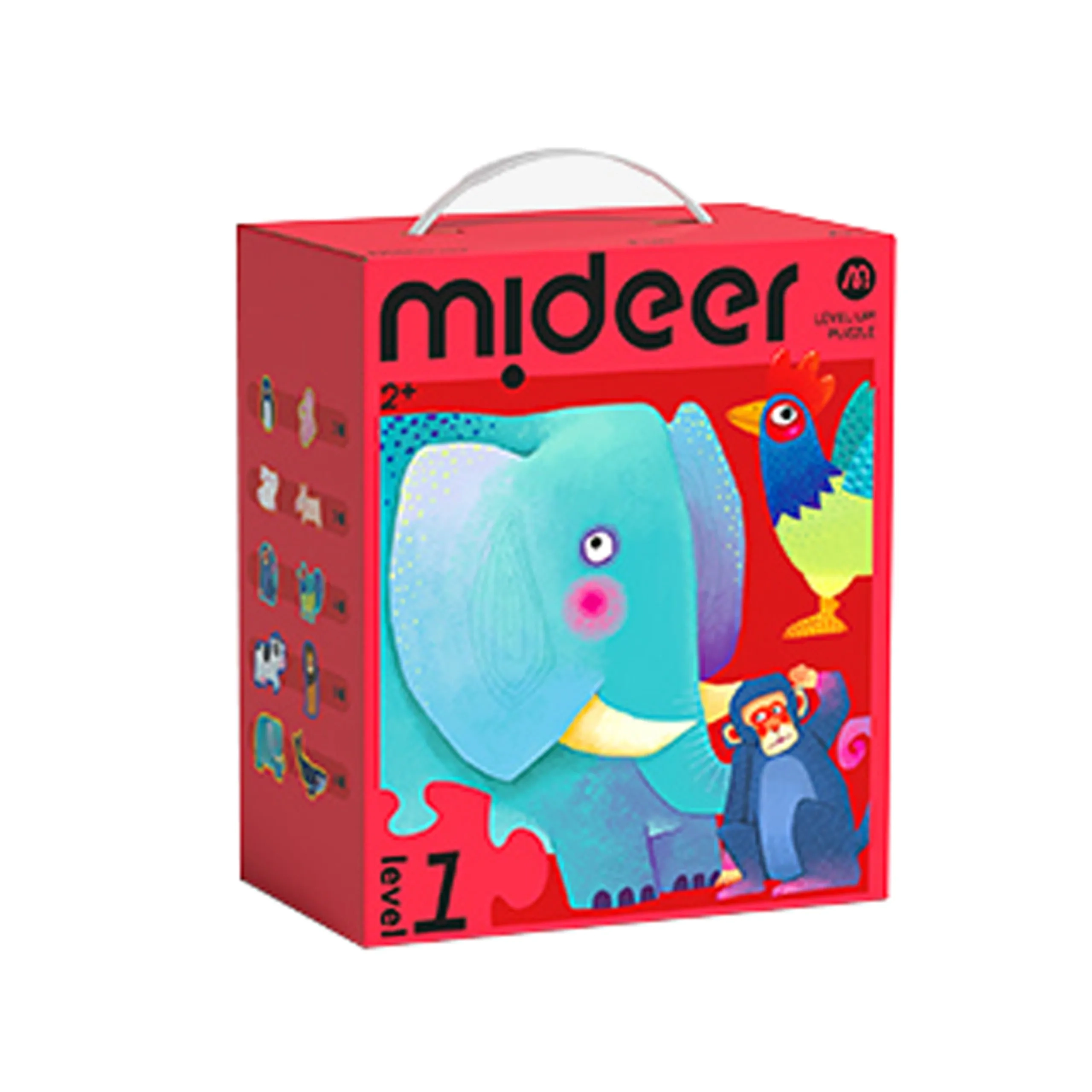 MIDEER 10-in-1 Level Up Puzzle - Suitable for 2 Years & Above