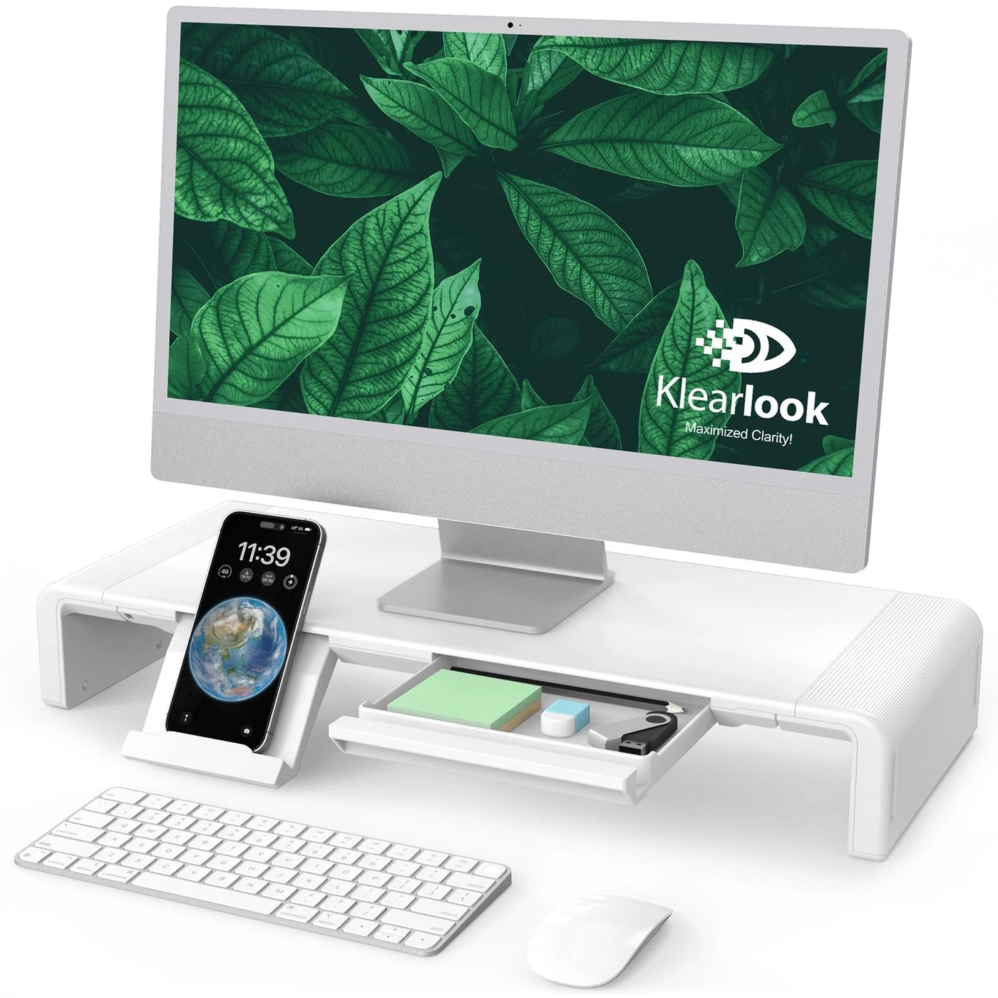 Klearlook Maximized Clarity! Monitor Stand Riser