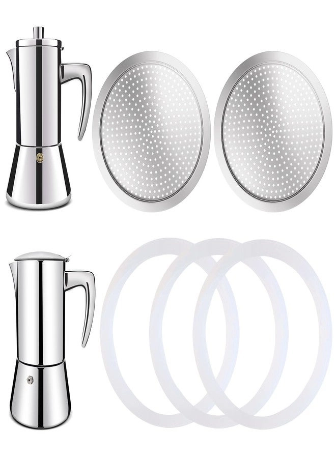 DITOSH Stovetop Espresso Coffee Maker Replacement Parts - 6 Cup
