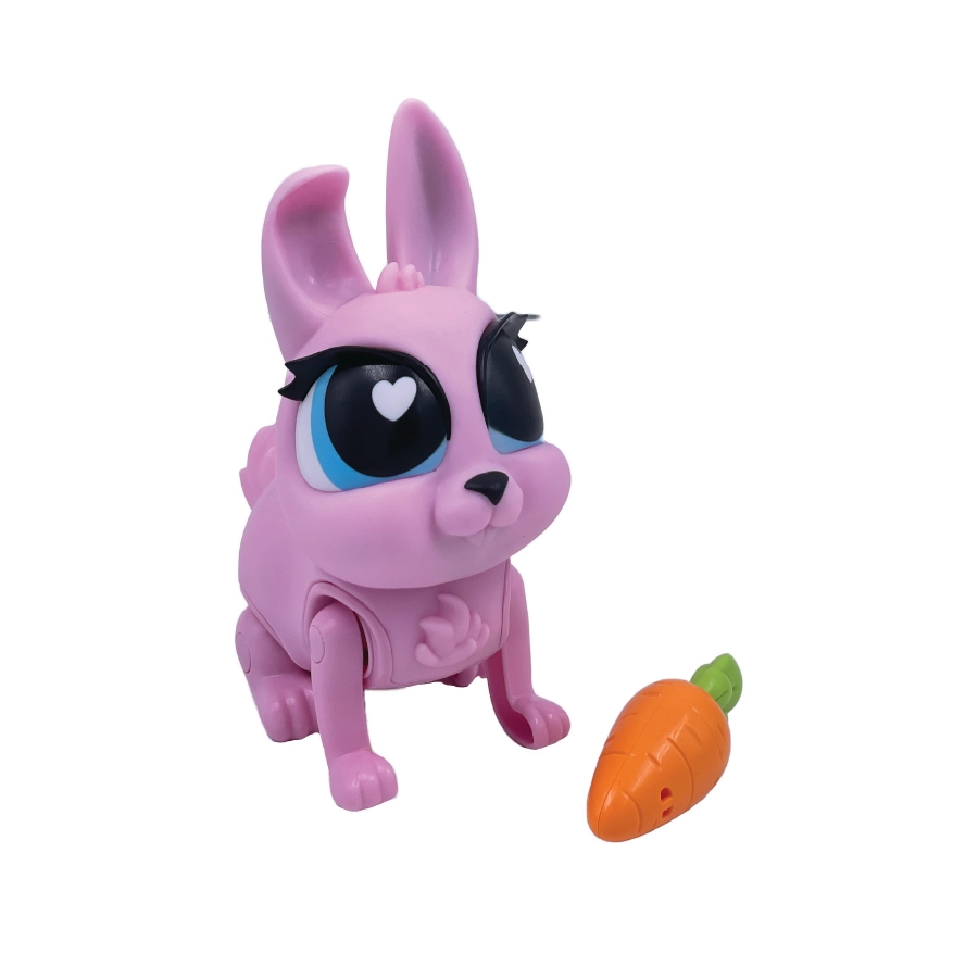 Jiggly Walking Rabbit Pixie - With Sounds Silicone