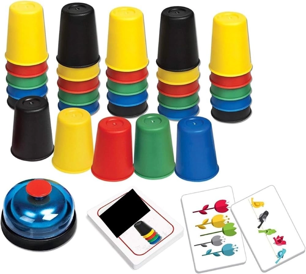 TRADEGATE Quick Cups Games for Kids - 30 pieces