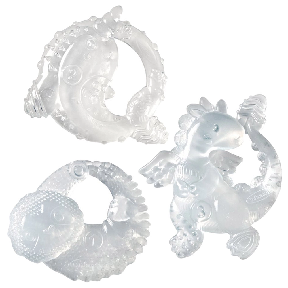 Infantino Crystal Clear Teething Stages Gift Set