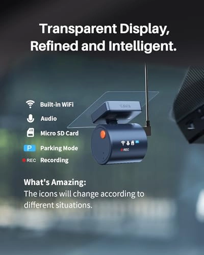 Compact Dashcam - 2K1296P