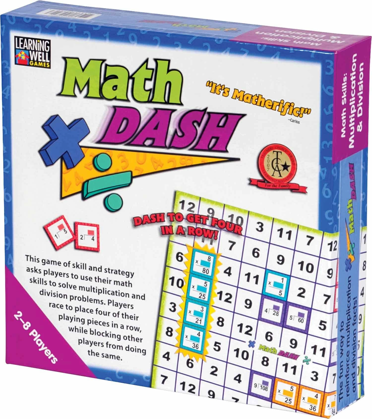MZA STORES Math Dash/Math Skills Multiplication & Division