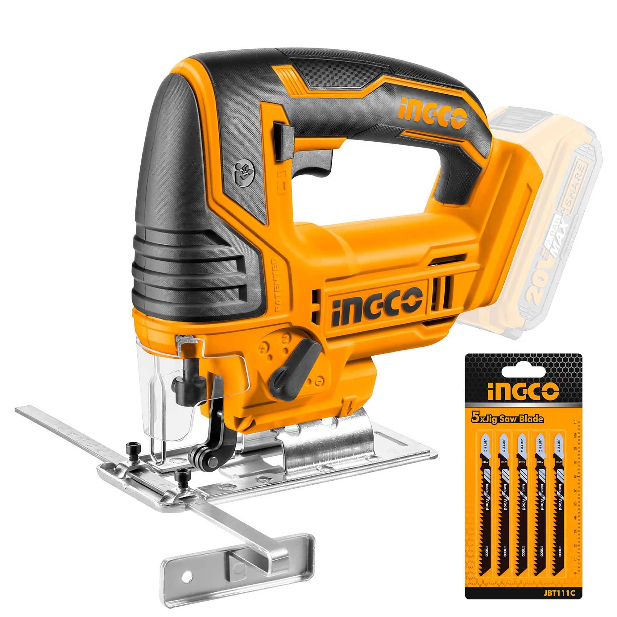 Ingco Jig Saw - 20V Brushless 3000RPM