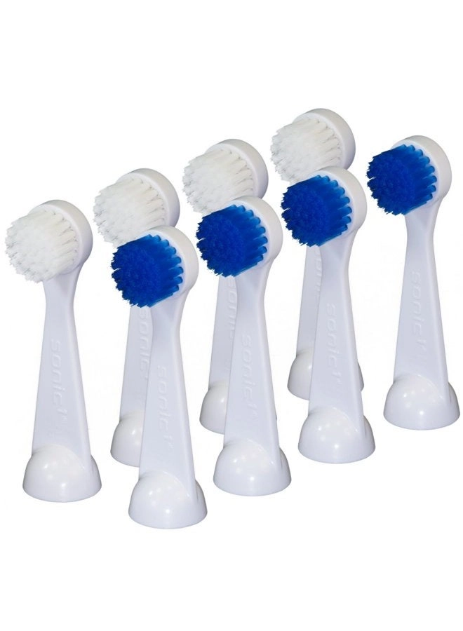 Cybersonic Replacement Brush Heads - 3 Deluxe Large 8 Pack