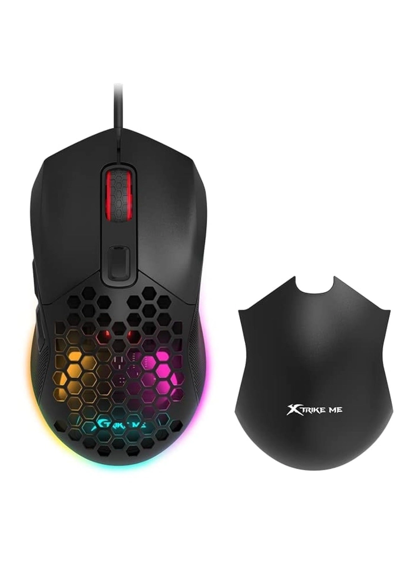 GM-316 Gaming Mouse With Detachable Top Covers - Wired