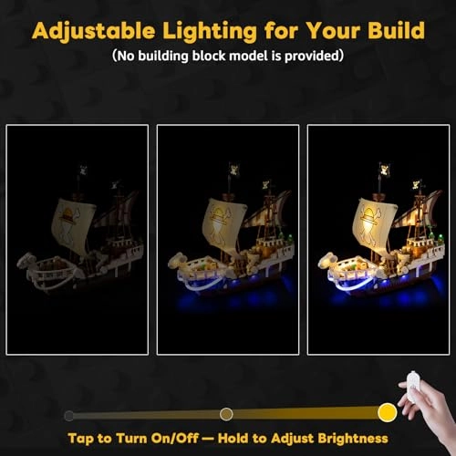 LED lighting set - Compatible with Lego 75639 Touch Version