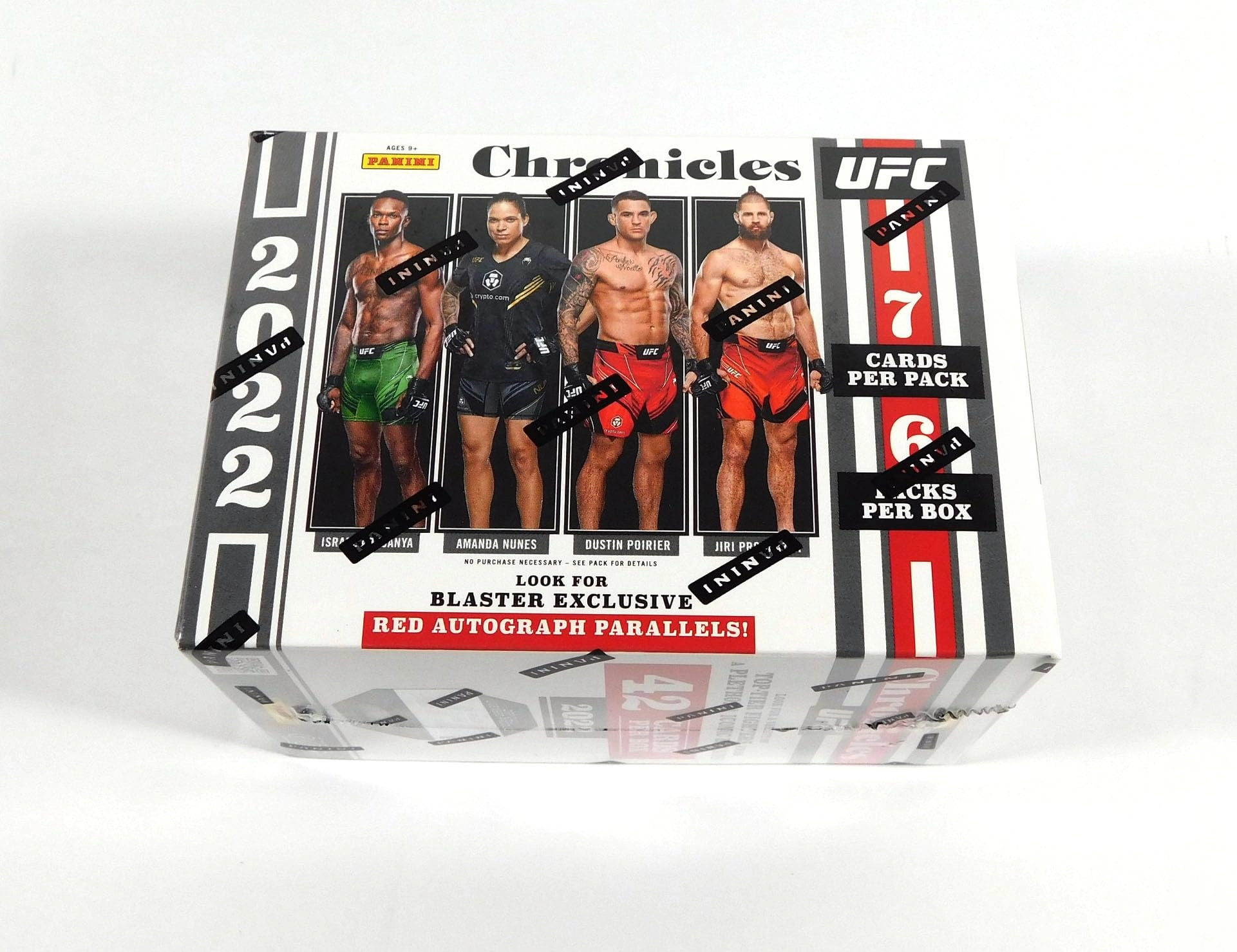 Panini UFC Chronicles Blaster Box - 7 Cards per Pack 6 Packs Per Box