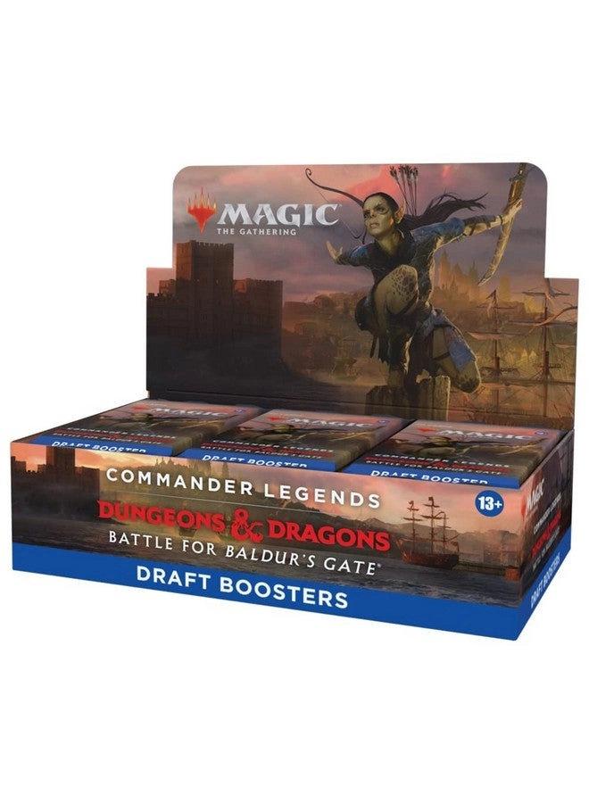 Magic: the Gathering Commander Legends: Battle For Baldur’S Gate Draft Booster Box - 480pcs