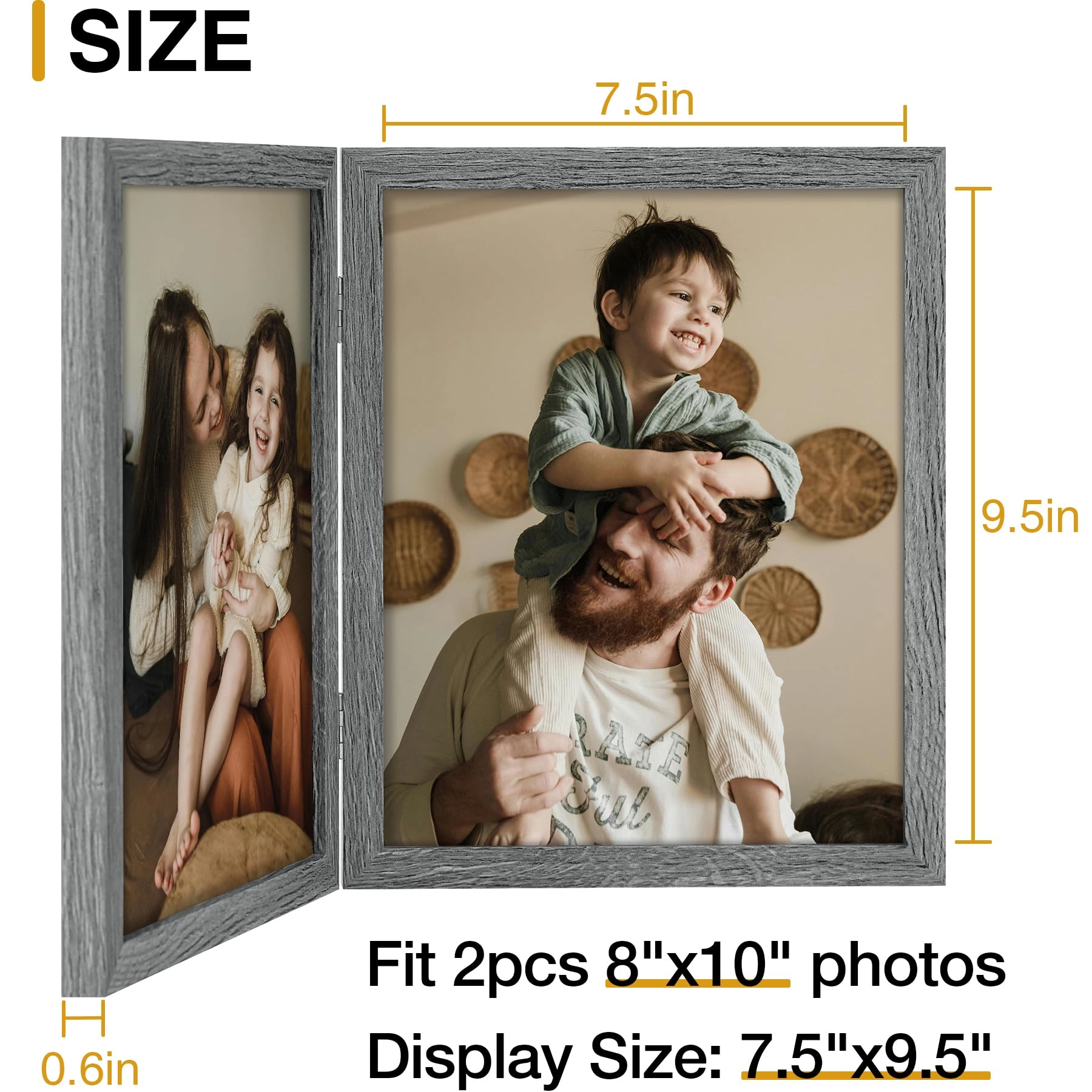 Picture Frame - 8x10 Double