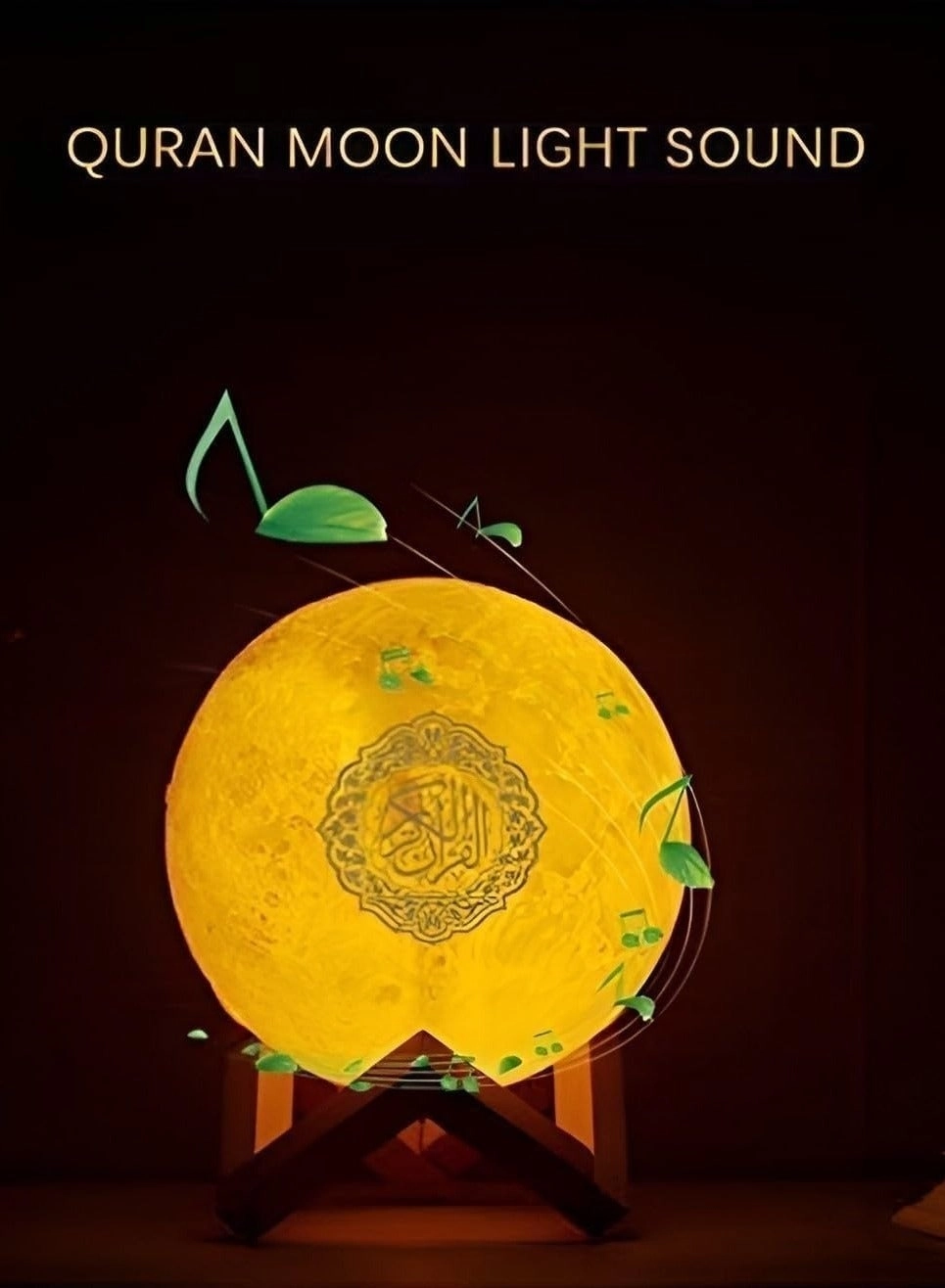 Moon Lamp + Quran Speaker