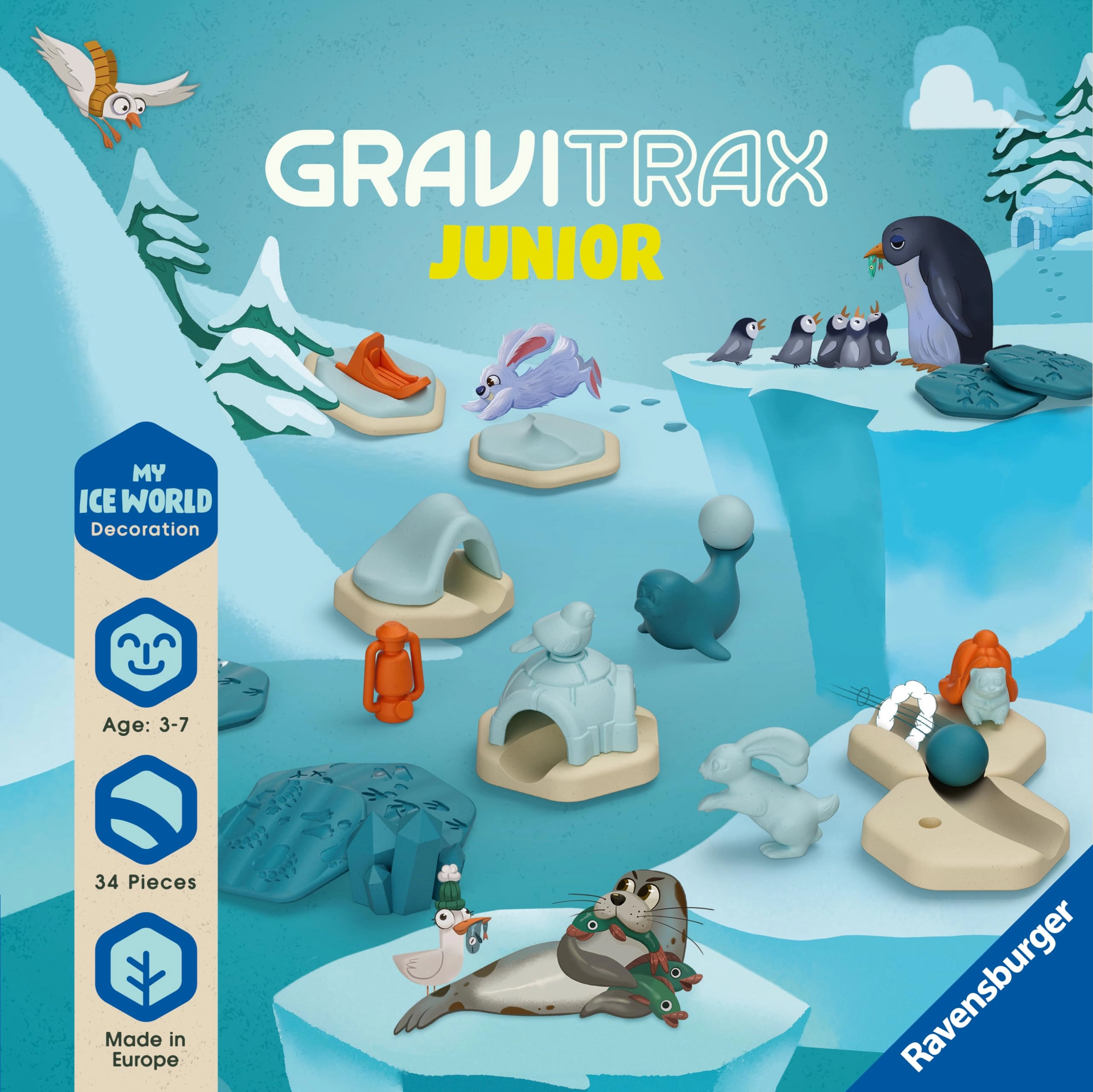 Ravensburger Verlag GmbH GraviTrax Junior Extension Ice - 3+ 33 pieces