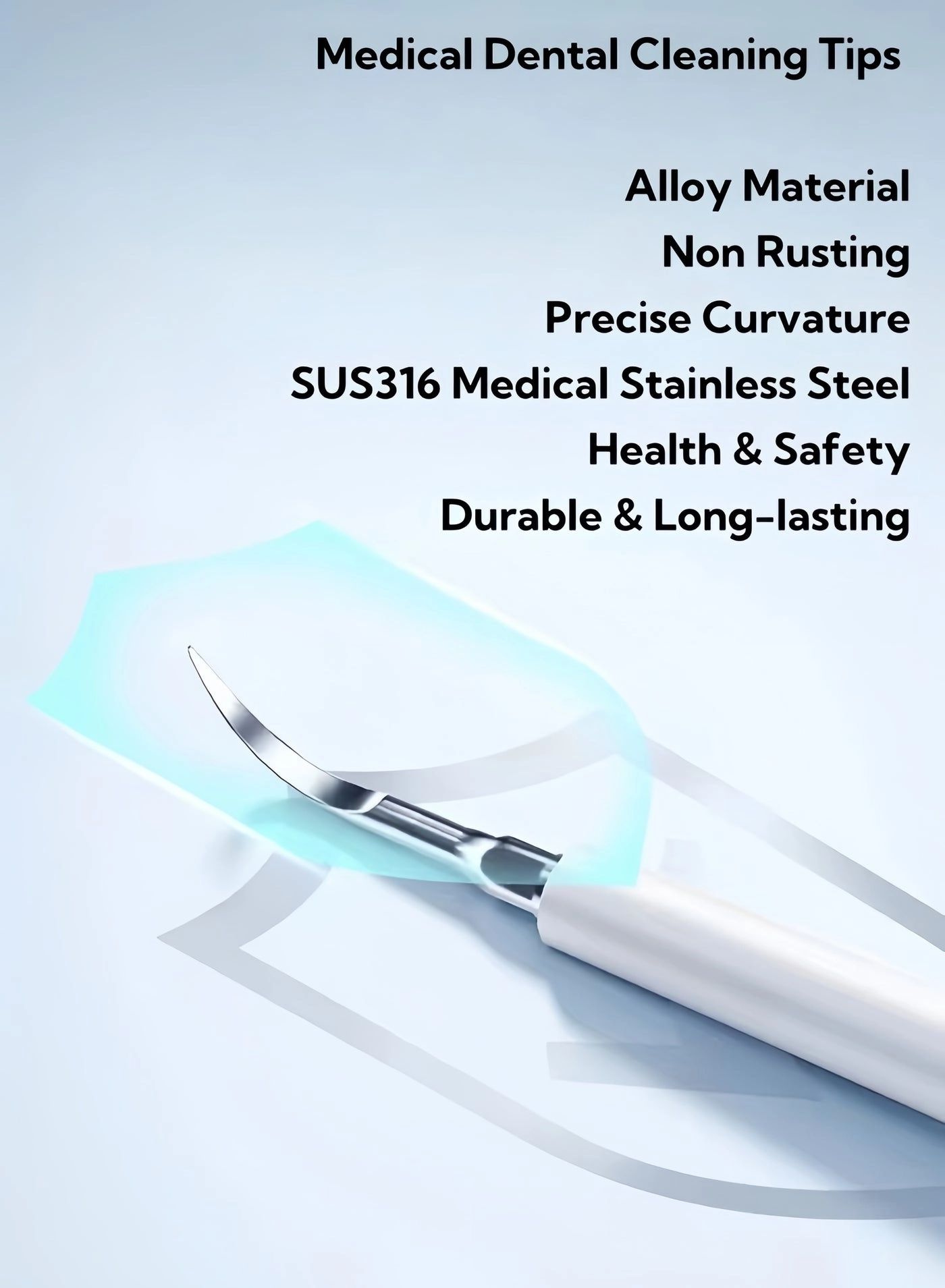 Sonic Electric Tooth Cleaner - 4 Cleaning Heads 5 Modes