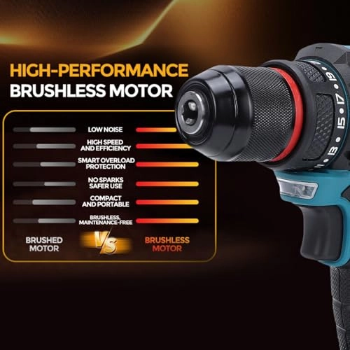 Brushless Li Ion Drill - 1300mAh