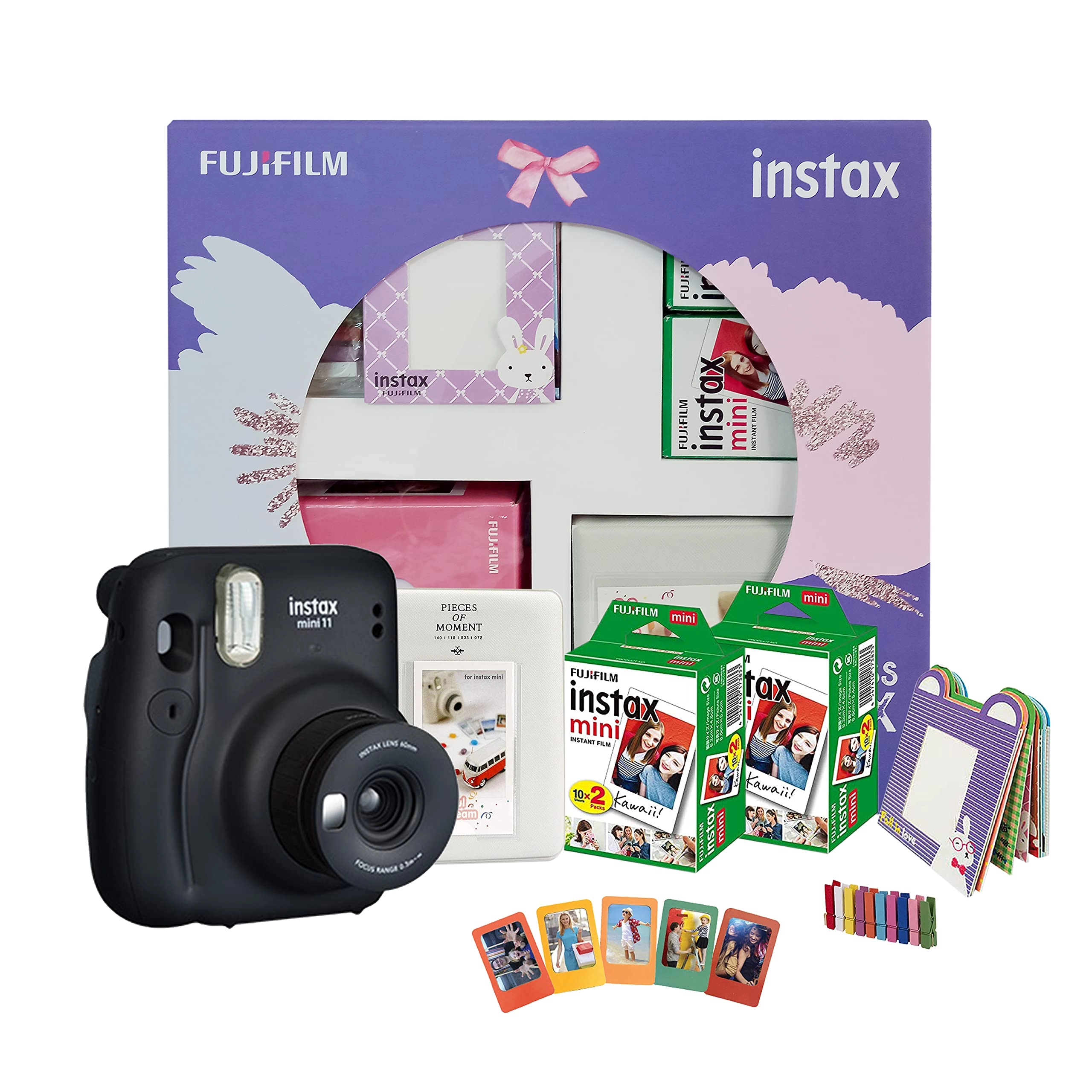 Fujifilm India Pvt Ltd Mini 11 - Blush Pink 40 Shots Happiness Box