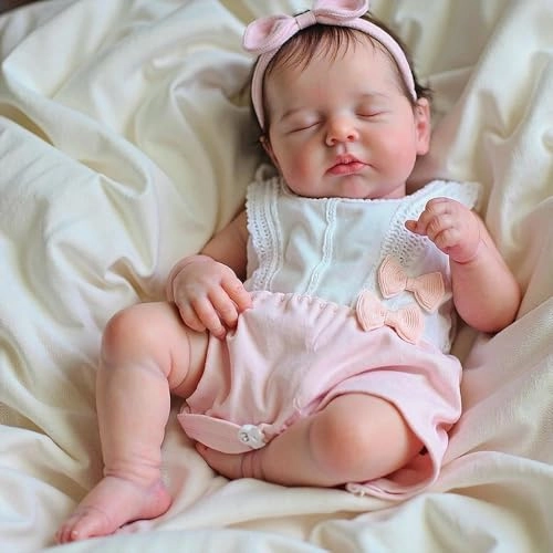 Loulou Reborn Baby Doll - 20 inch Full Body Vinyl Girl Ages 3+