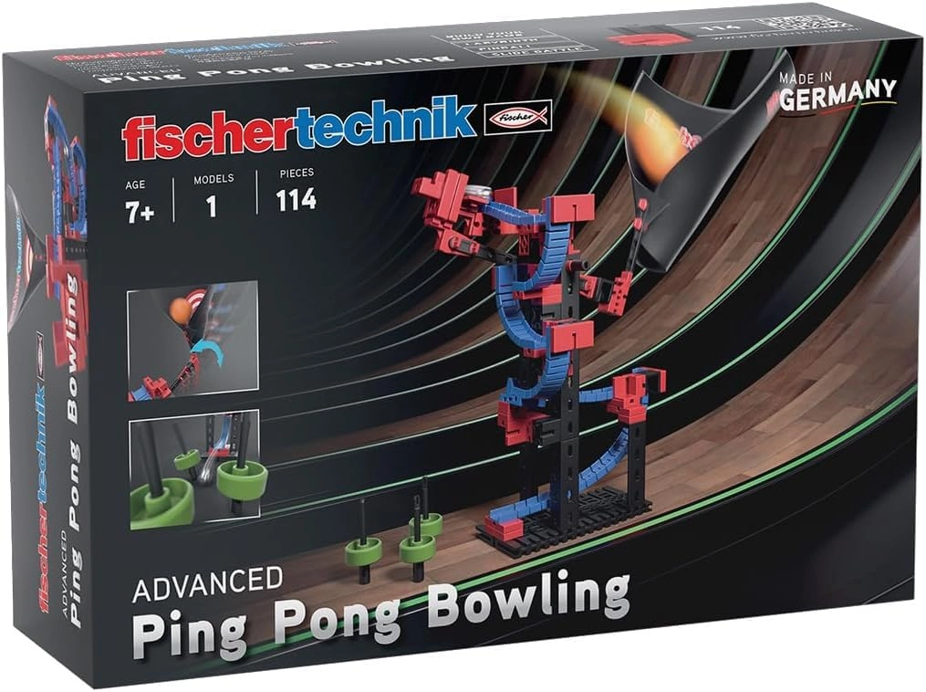 fischertechnik Advanced Ping Pong Bowling (569017) - 7 years and up Blue