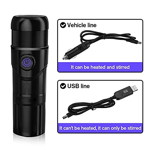 Retro Nostalgia Portable Coffee Makers - 60ml capsule