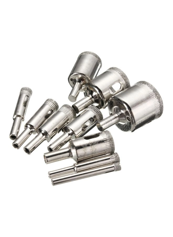 Diamond Hole Saw Drill Bit Set - (6, 8, 10, 12, 14, 16, 18, 20, 22, 25, 26, 28, 30, 40, 50) mm glass ceramic marble tile granite