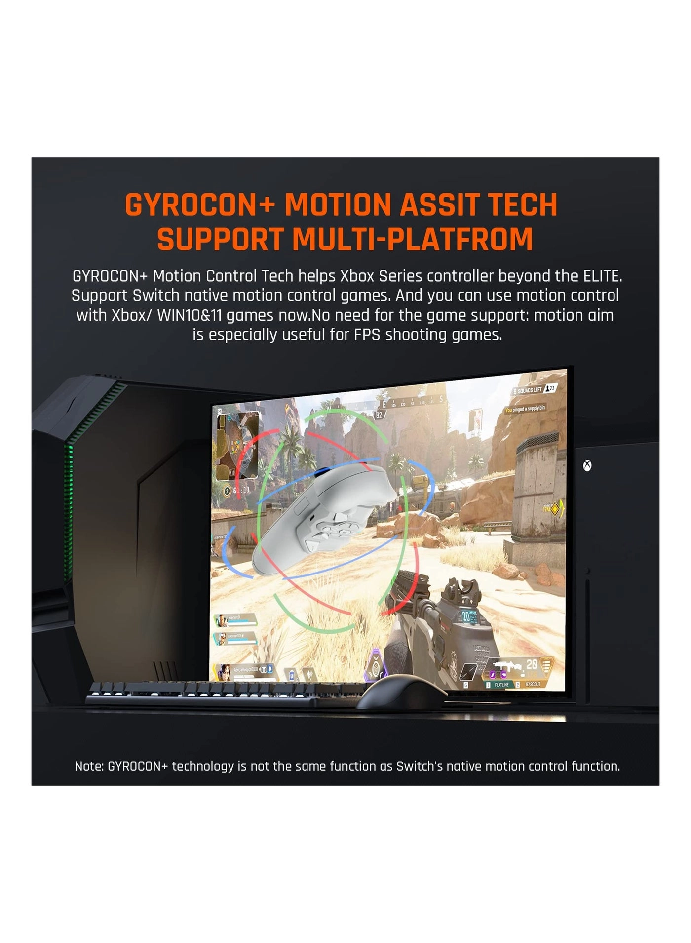 Armor-x pro - Wireless Wired Xbox Series X|S Xbox One Switch Win