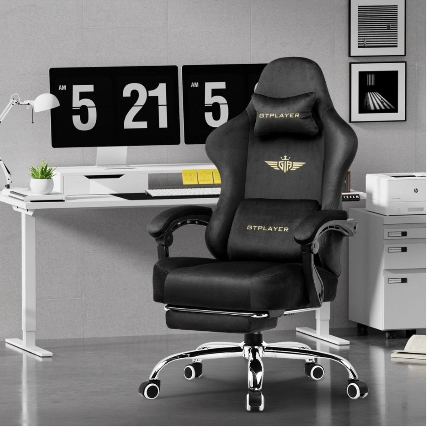GT829 - Gaming Chair Black