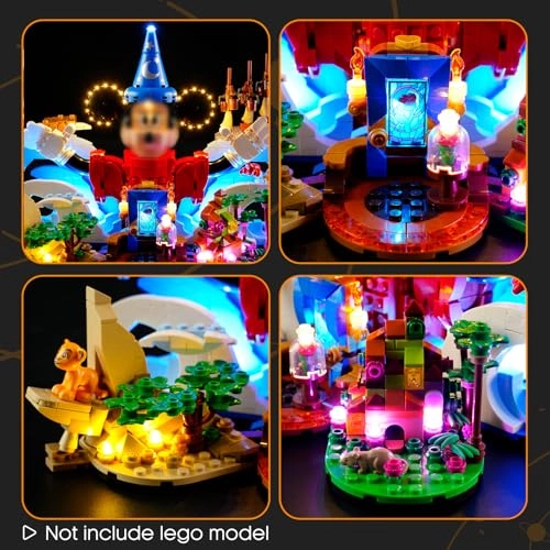 Light for Lego-21352 Magic of Disney