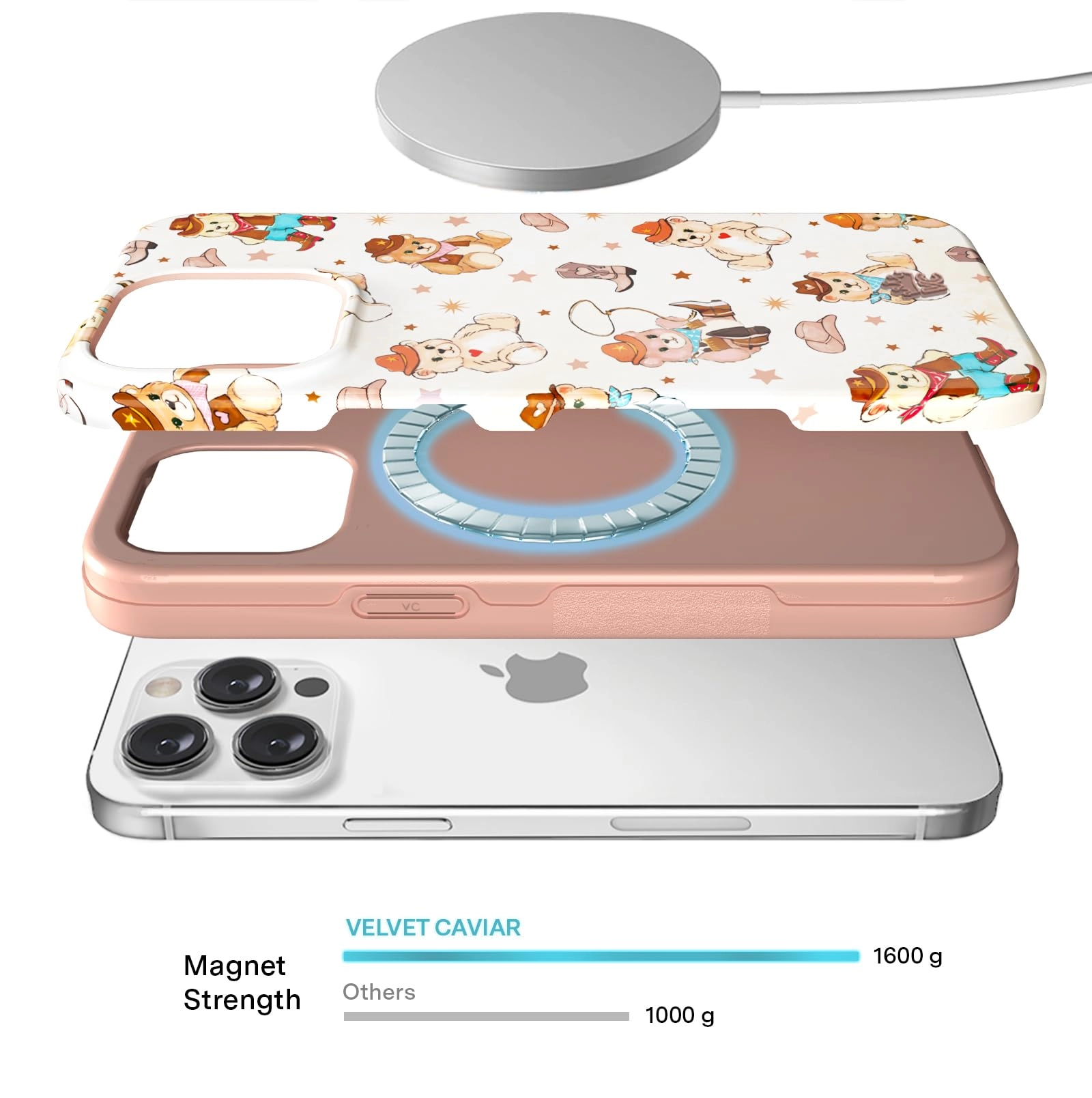 iPhone 15 Pro Case - Thermoplastic Polyurethane with MagSafe for iPhone 15 Pro