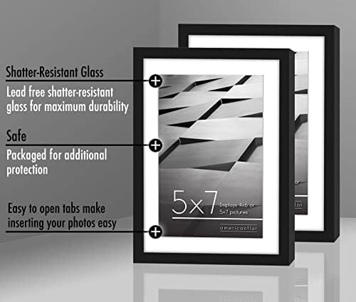 Hinged Picture Frame - 5x7 Two Displays