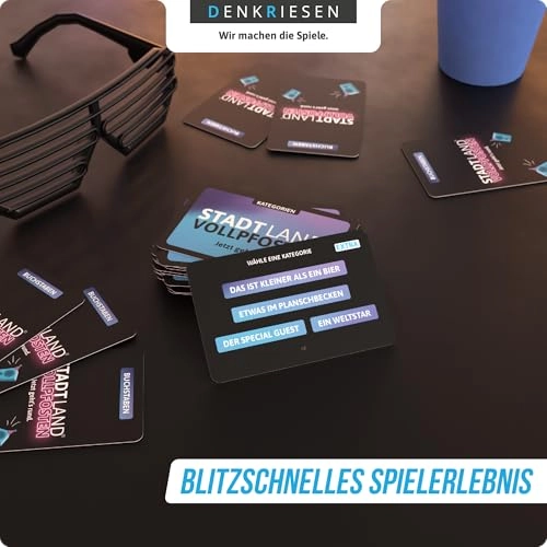 Stadt Land Vollpfosten - German 12 years and up