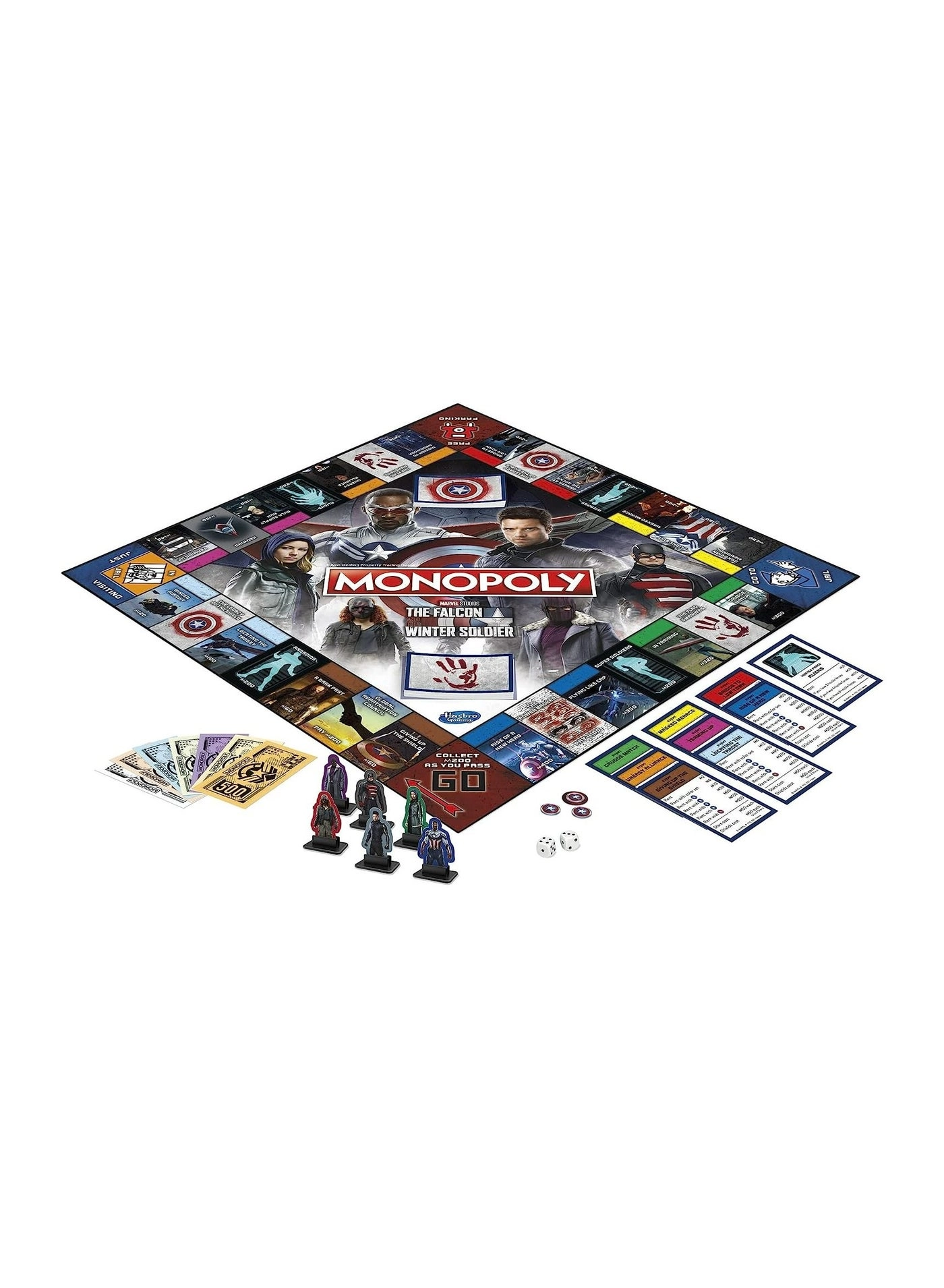 Monopoly: Marvel Studios' The Falcon and The Winter Soldier Edition