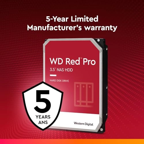 WD Red Pro 3.5" 7200rpm SATA 6Gb/s (WD141KFGX-SPFH9N0) - 14TB