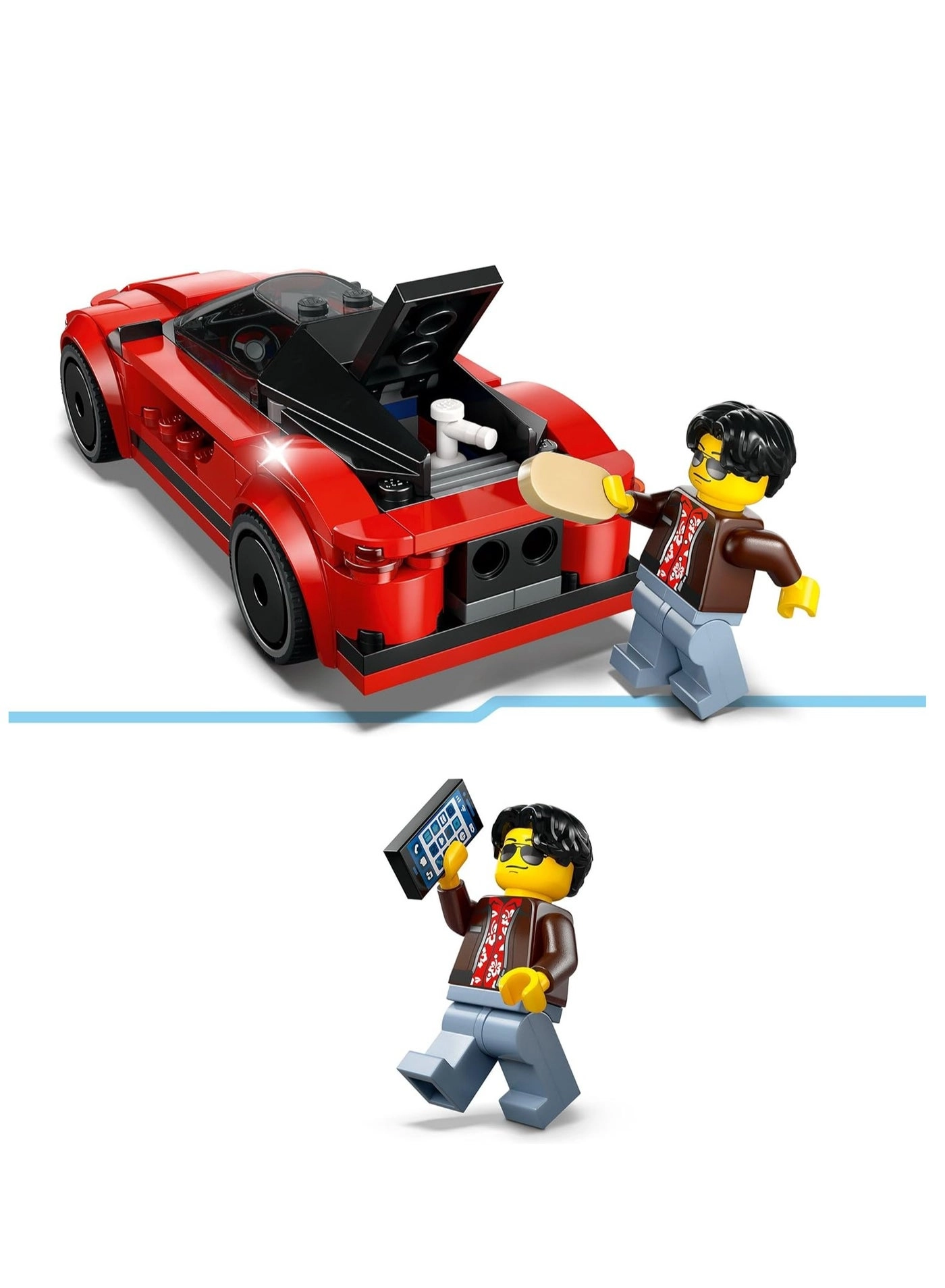 City Red Sports Car (60448) - 5+ Years