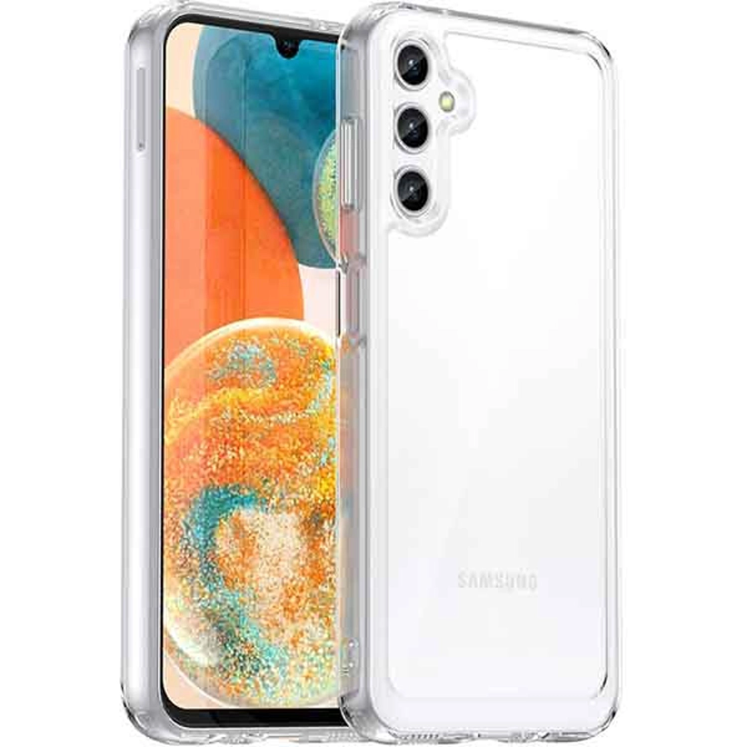 Max & Max Clear Screen Protector + Back Protector for Galaxy A54