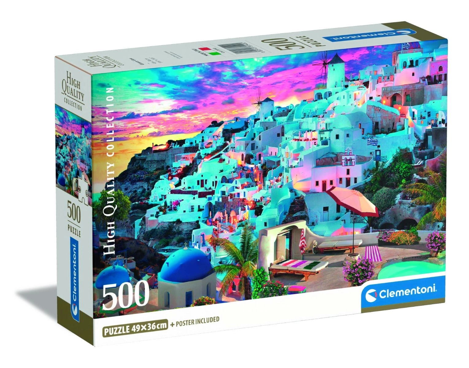 Clementoni HQC Greece View Puzzle (527-35540) - 500 pcs