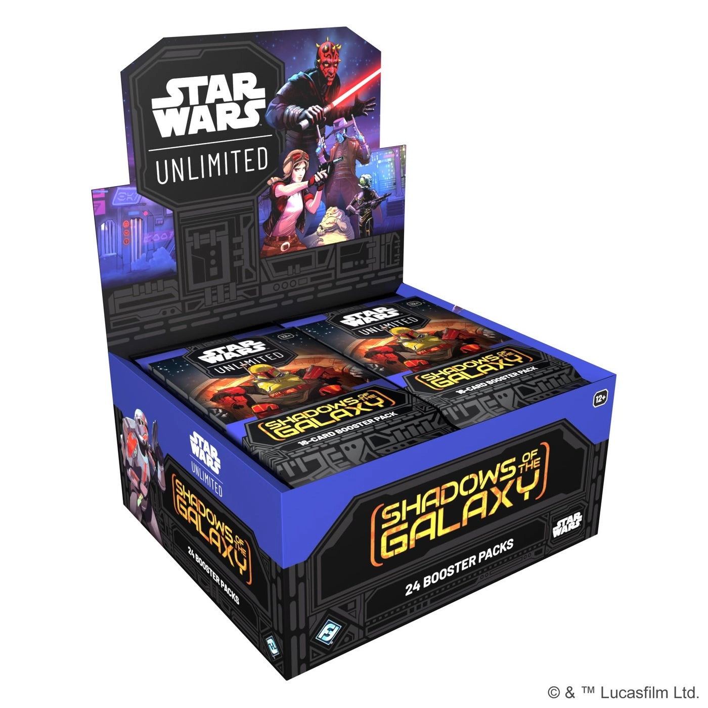 Star Wars: Unlimited Shadows of the Galaxy Booster Display - English 24pcs