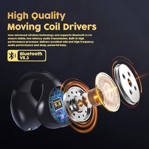 Open Ear Headphones Wireless Headphone